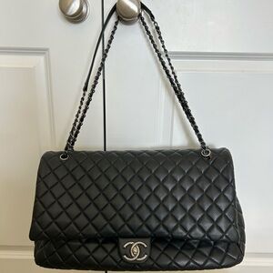 Black Quilted Shoulder Bag